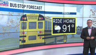 🚍Bus Stop Forecast: Rob has the weather for this morning’s commute