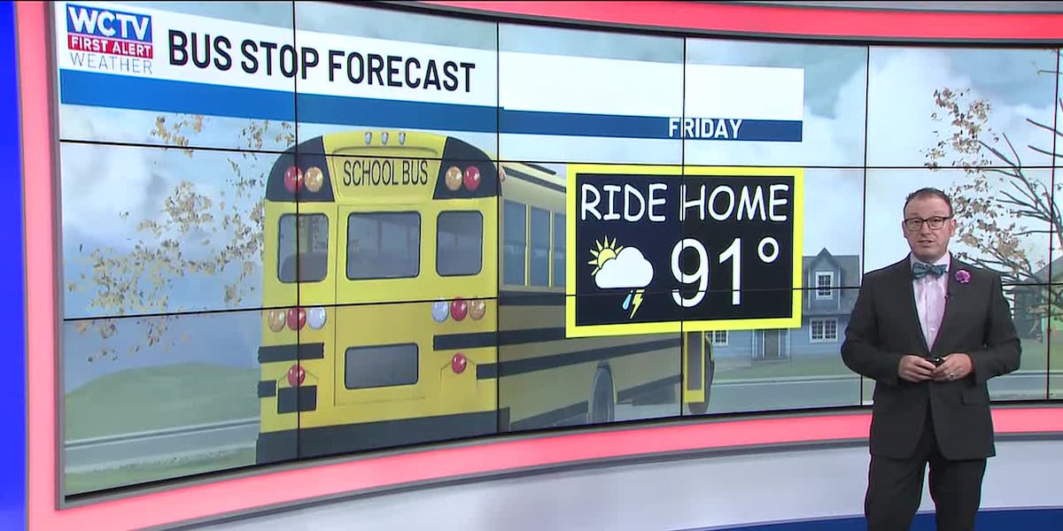 🚍Bus Stop Forecast: Rob has the weather for this morning’s commute
