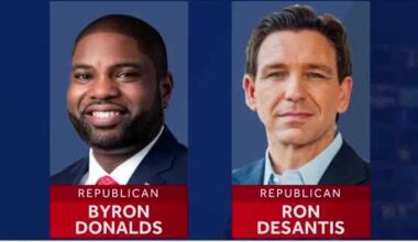 Florida governor candidate Byron Donalds says DeSantis has endorsed him
