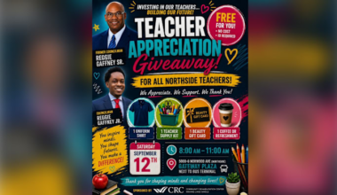 Gaffneys to host teacher appreciation giveaway Sept. 12 to honor educators from 6 Northside Jacksonville schools