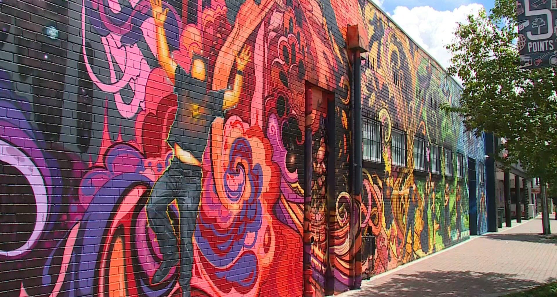 'Beautiful': New mural brings rainbow back to Jacksonville Five Points