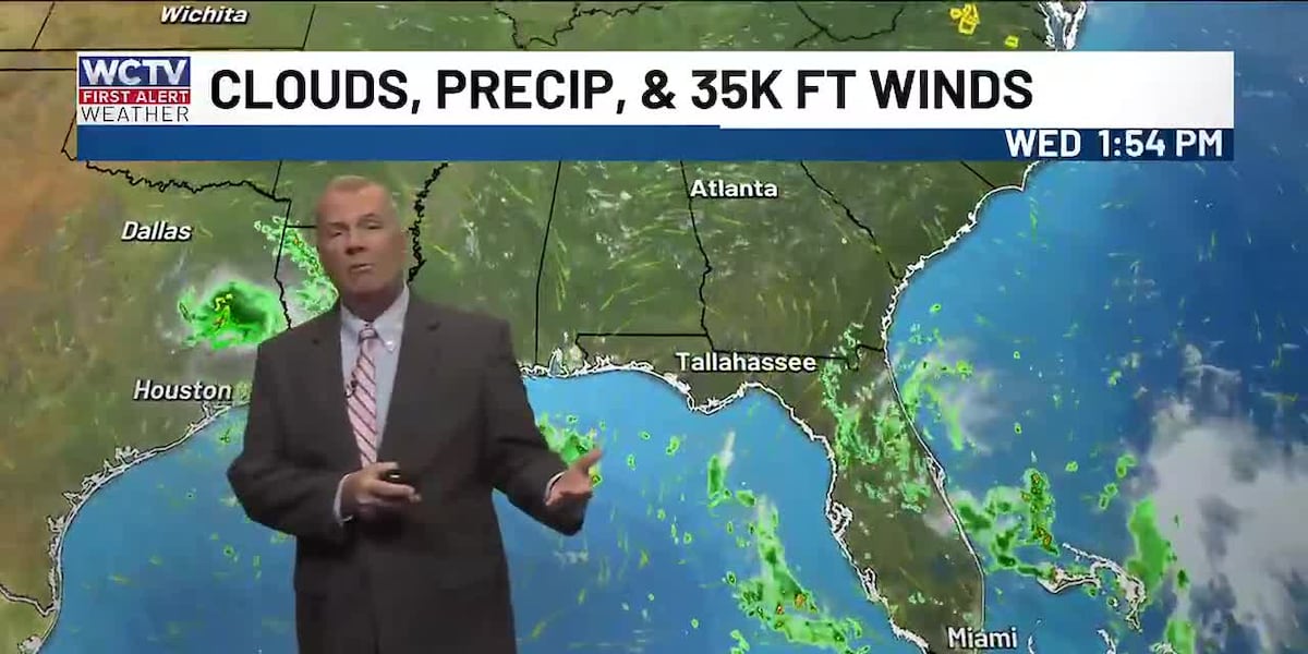 Higher rain chances to end the week⛈️ for the weekend for Tallahassee, the Big Bend and South Georgia