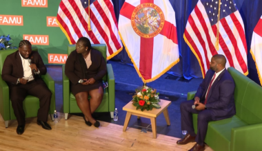 Gubernatorial candidate Byron Donalds’ town hall at FAMU flares in heated debate, interrupted by fire alarm