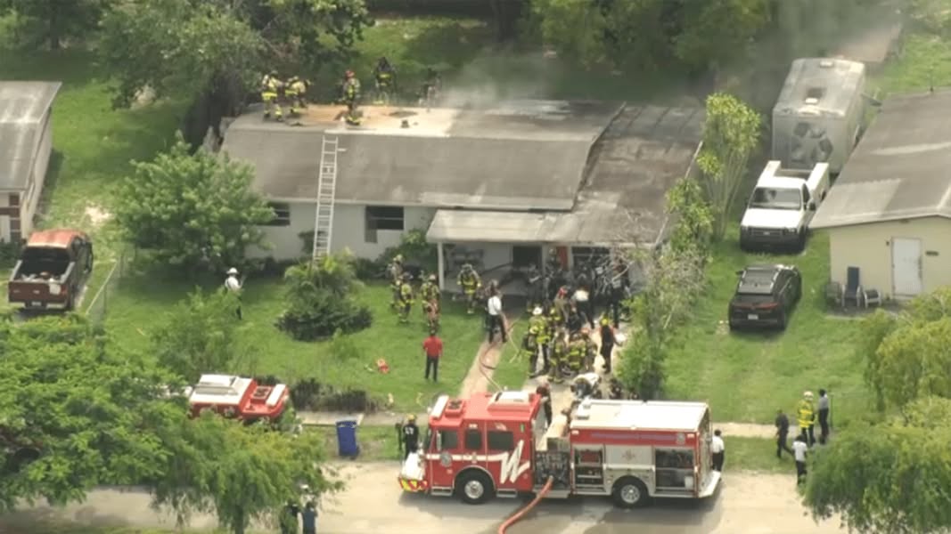 NBC 6 - A man was rushed to the hospital after he was...