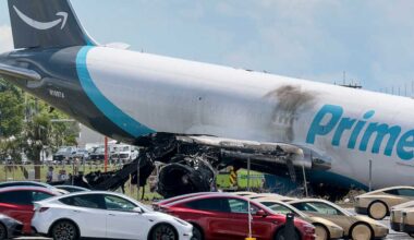 Miami Amazon cargo plane crash kills five