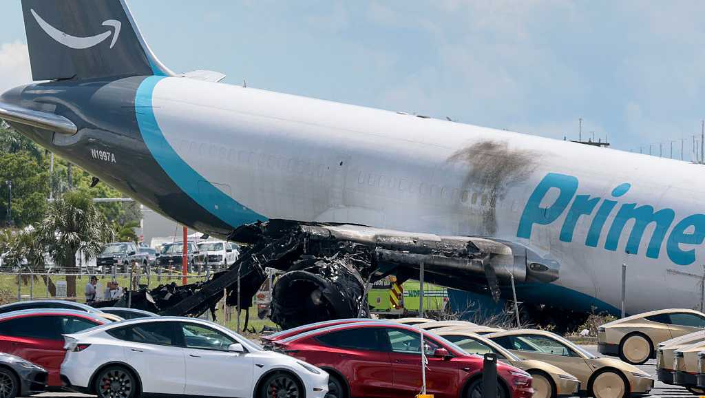 Miami Amazon cargo plane crash kills five