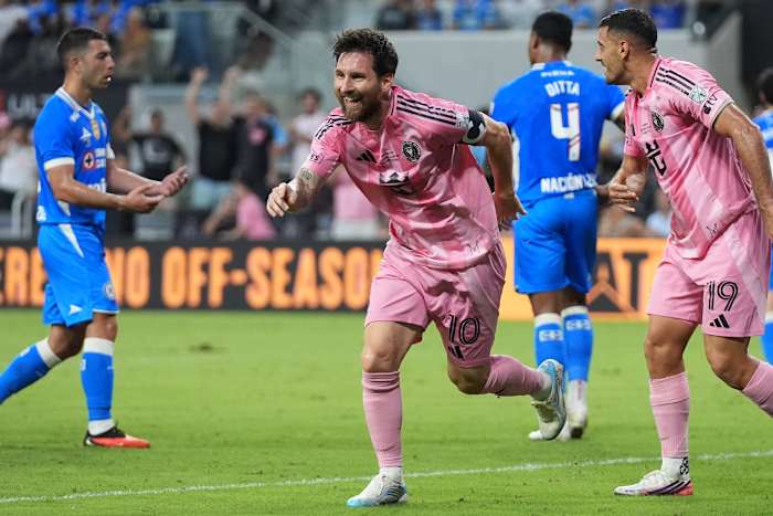 Messi scores 100th Inter Miami goal as Miami beats Cruz Azul 2-0