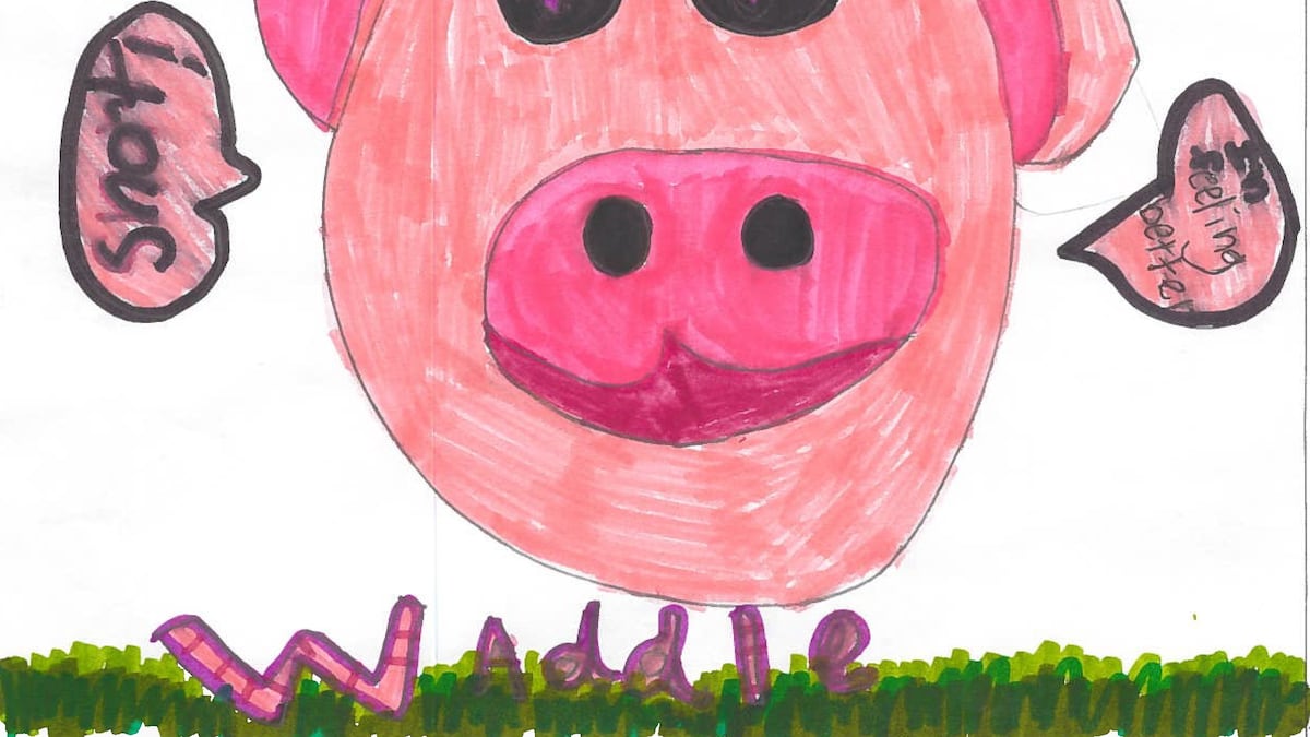 Waddles contest entries: Ages 6 to 8