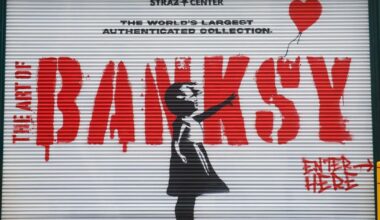 Works by the artist Banksy on display | Go!