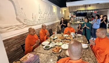 Buddhist monks bless Thai Bistro, its owner | News