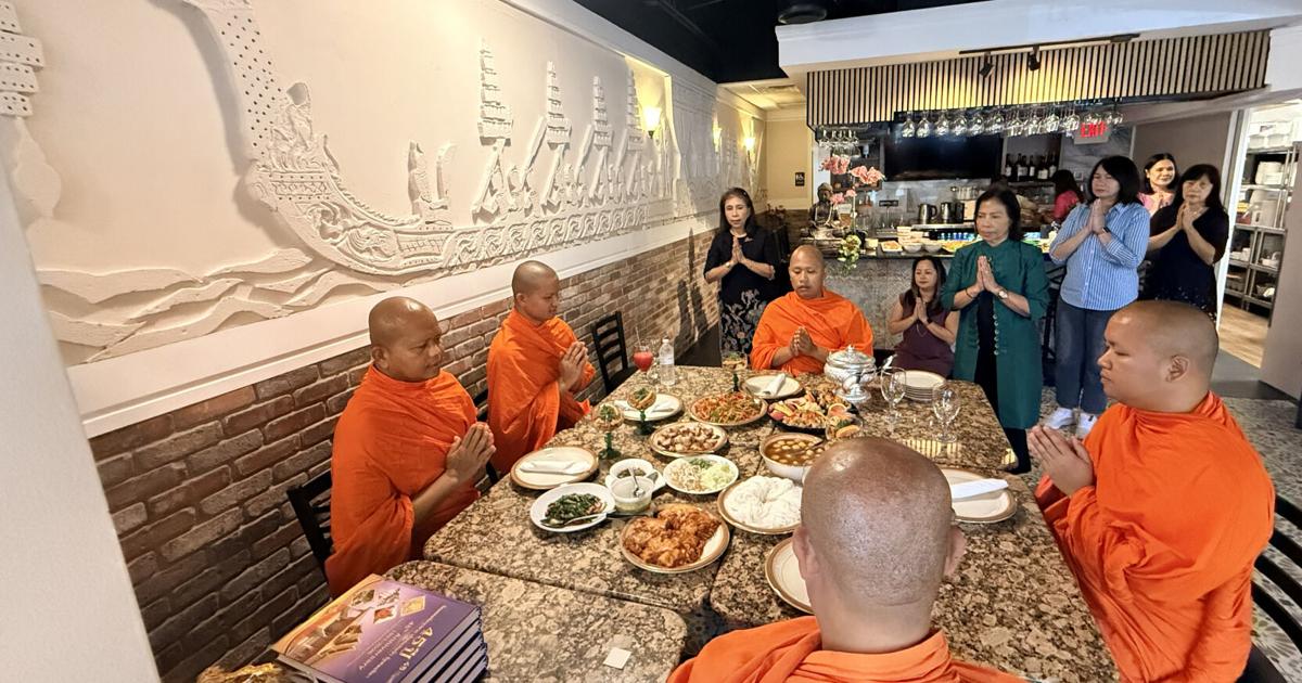 Buddhist monks bless Thai Bistro, its owner | News
