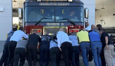 CHARLOTTE COUNTY: New fire truck pushed in | Port Charlotte News
