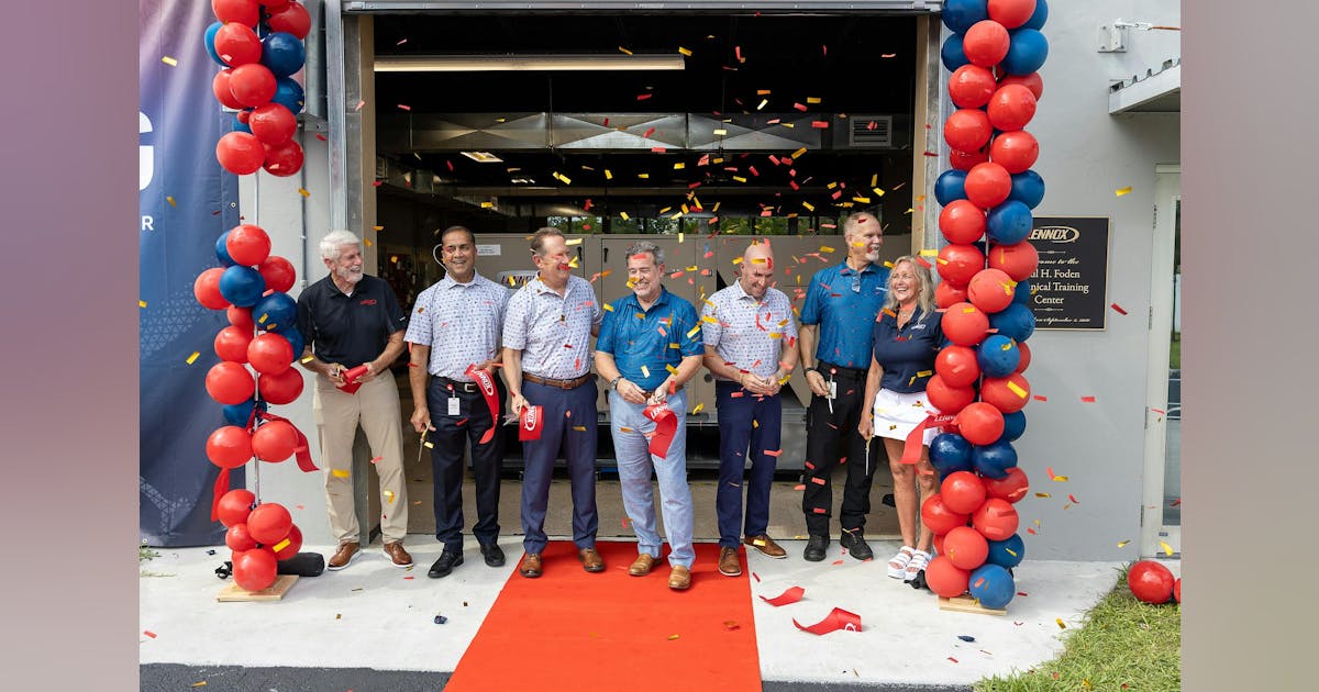 Lennox Opens 6,000-Square-Foot Commercial HVAC Florida Training Center