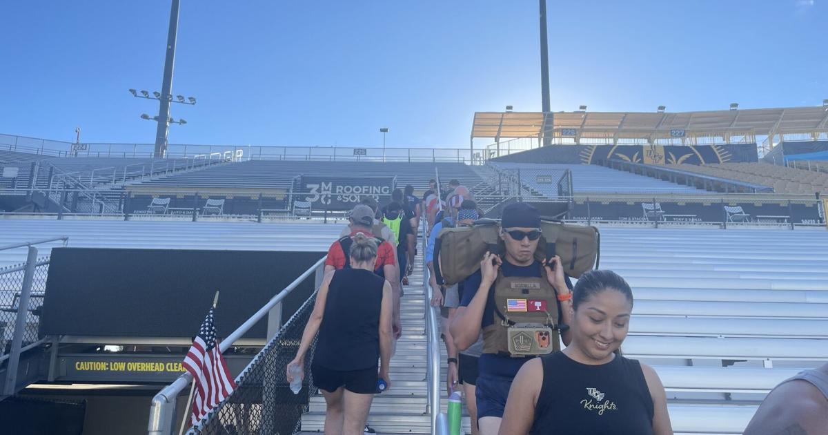 Students, families and Orlando SWAT climb steps in honor of 9/11 | Student Organizations
