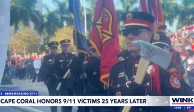 Cape Coral honors 9/11 victims 25 years later with 2,977 flags |