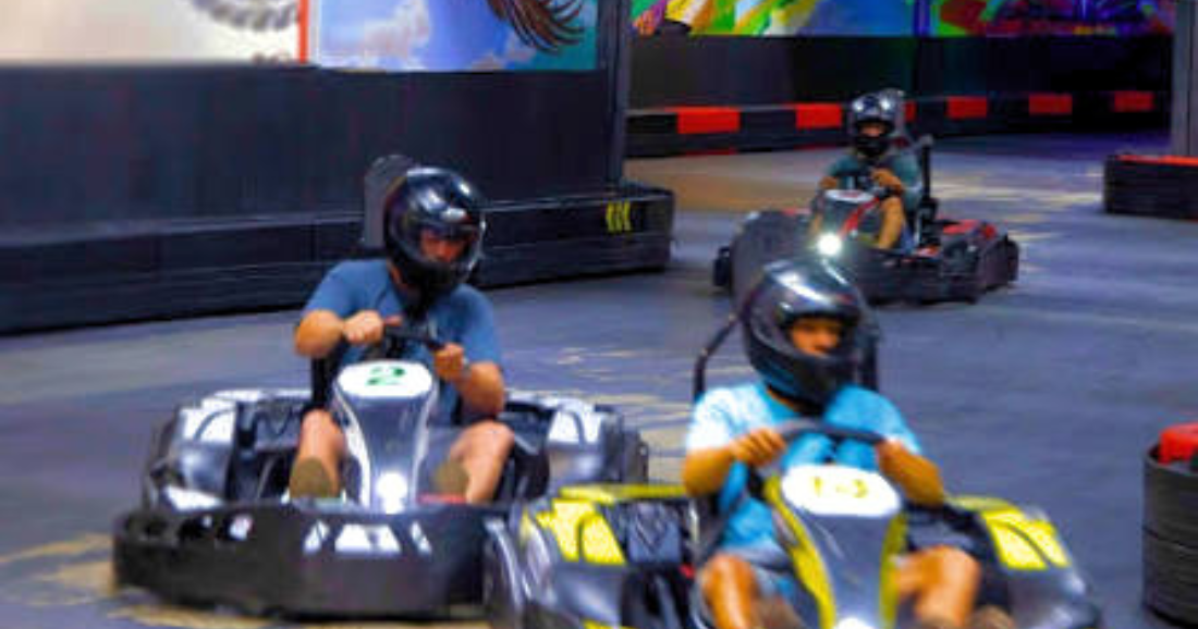 KBCC takes teens on a go-kart adventure | Key Biscayne