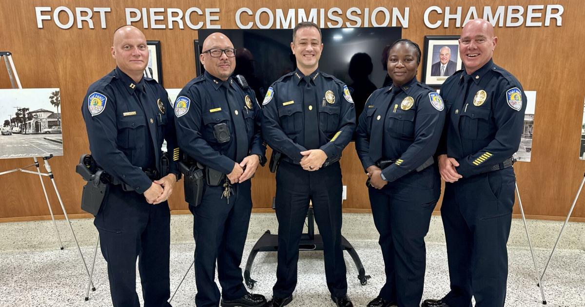 Fort Pierce recognizes command promotions | St. Lucie County