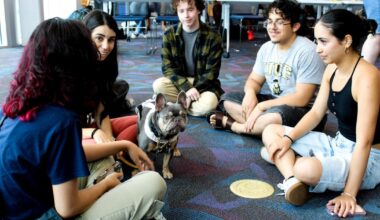 Students welcome UCFPD dog Luna | News
