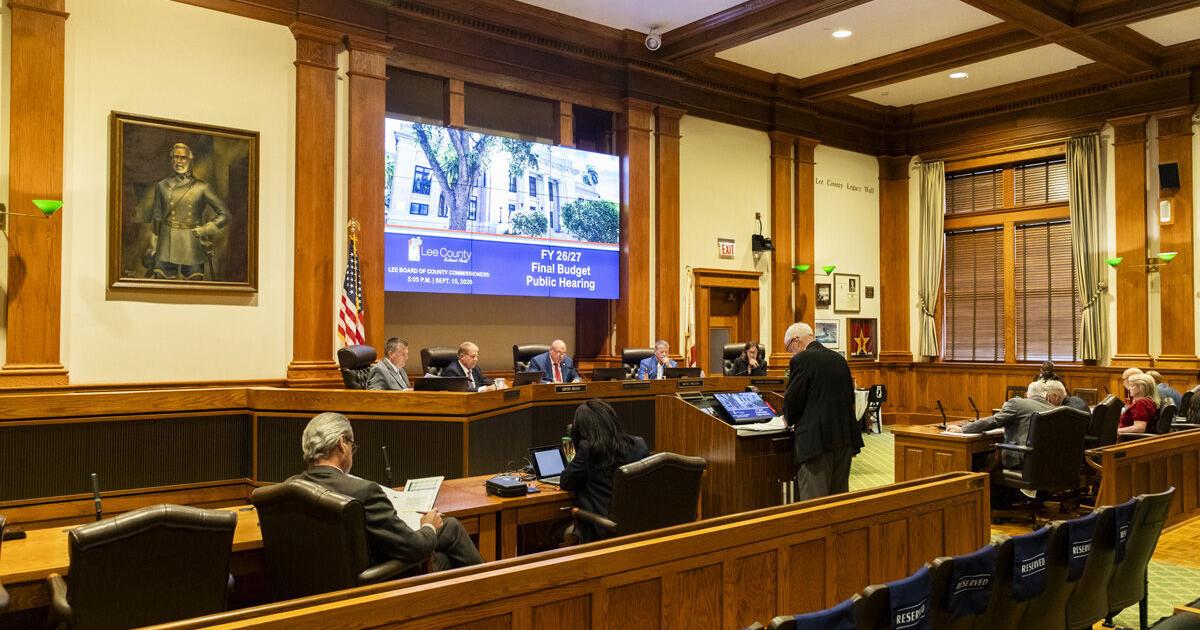 Lee County budget rises 8.5%, tax rate remains flat | Lee County