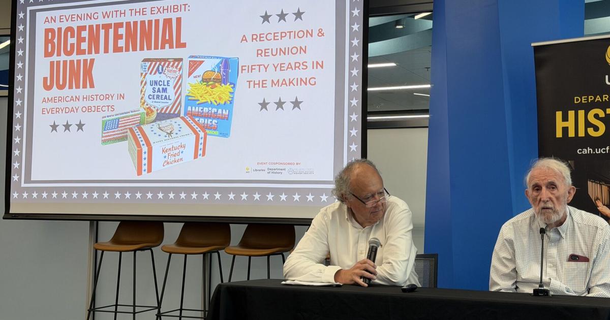 History professor and student reunite to celebrate ‘Bicentennial Junk’ after 50 years | News