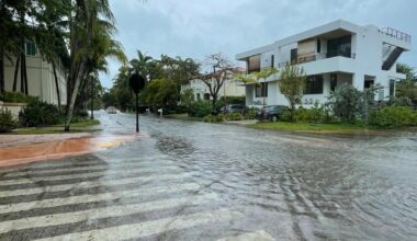 Wet and windy Thursday on Key Biscayne | Key Biscayne