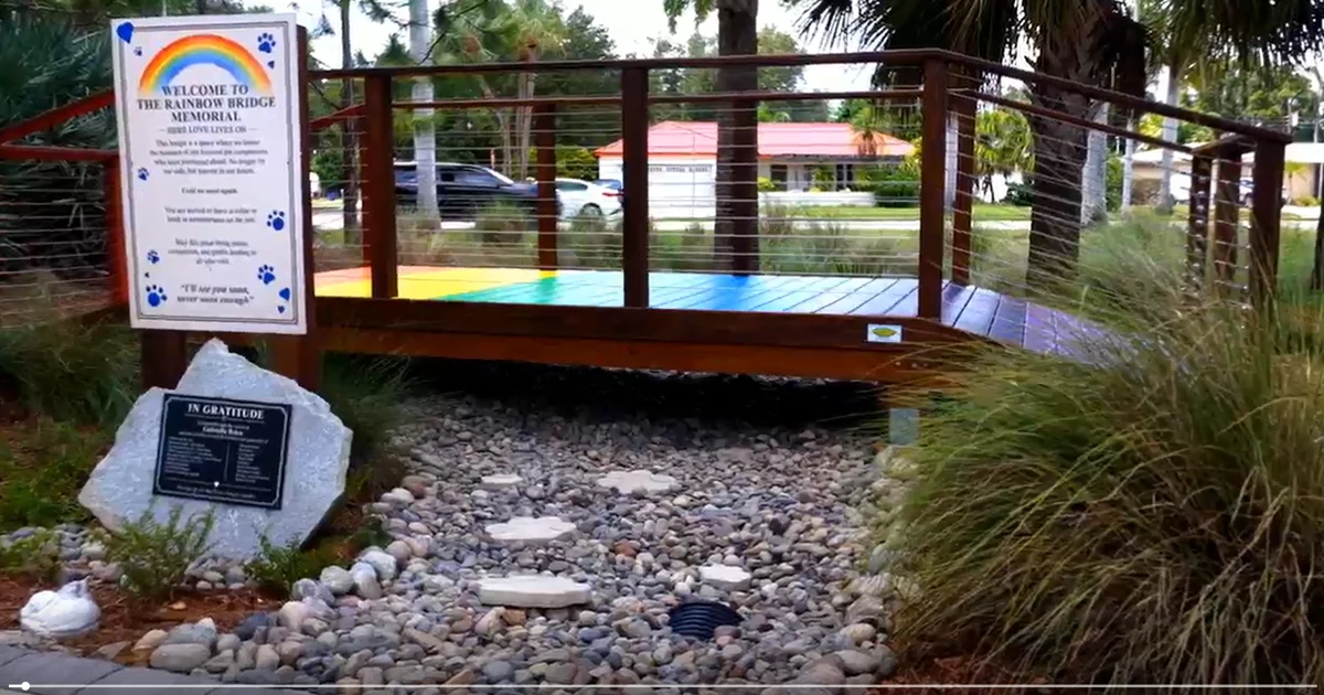 Rainbow Bridge Pet Memorial opens in SWFL to honor lost pets | Lee County