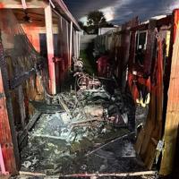 Golf cart catches fire in Ridgeway | Martin County
