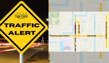 Cape Coral: SW 20th Ave. closes by Trafalgar Pkwy. Sept. 21 | Lee County