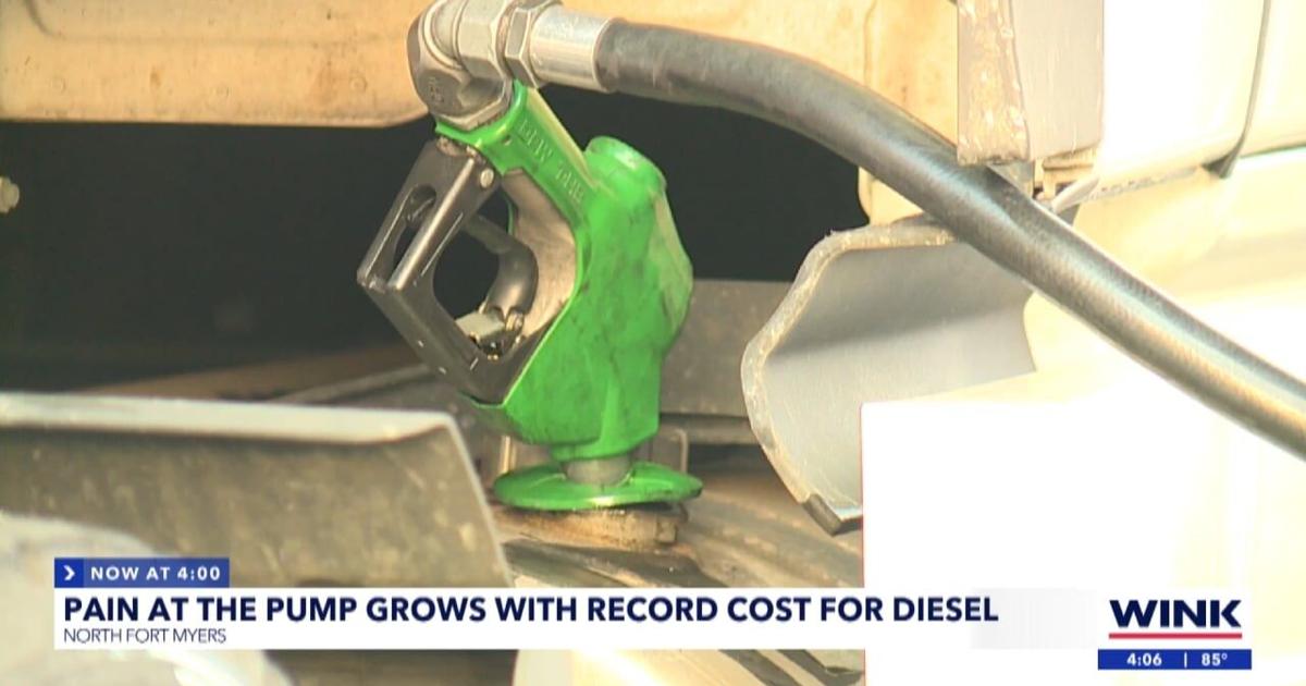 Diesel prices squeeze Southwest Florida businesses | Southwest Florida