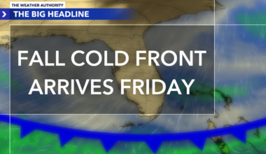 Early season cold front brings a big change to Southwest Florida this weekend | Weather Authority