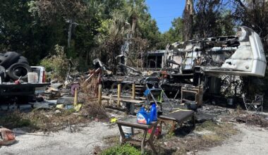 North Fort Myers family loses everything in Pondella Street trailer fire | Lee County