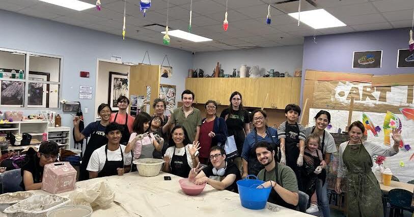 Artist Laura Marmol shares her passion with kids and adults at Community Center | People
