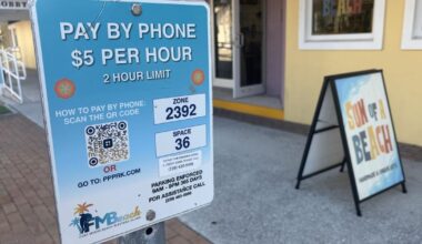 Fort Myers Beach street parking going up to $6 on Oct. 1 | Lee County