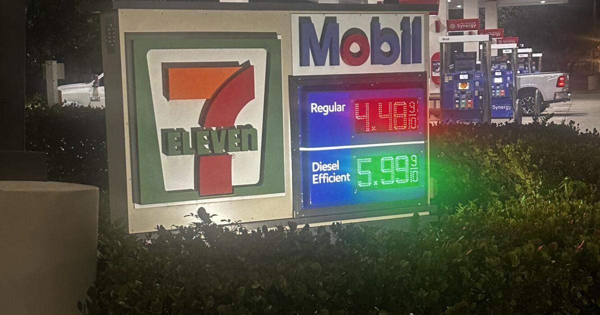 Miami gas prices now $1.43 higher than a year ago | Miami