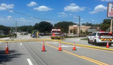 Gas line rupture closes section of Jensen Beach Boulevard | Martin County