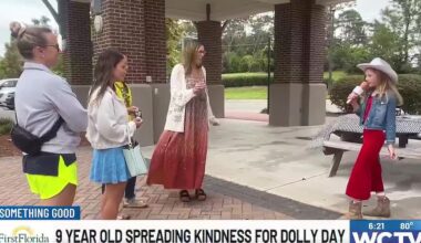 Something Good: 9-year-old spreading kindness for Dolly Day