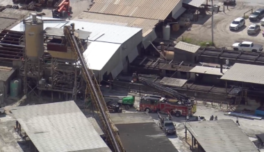 Worker rescued after falling into hopper at Winter Garden concrete facility
