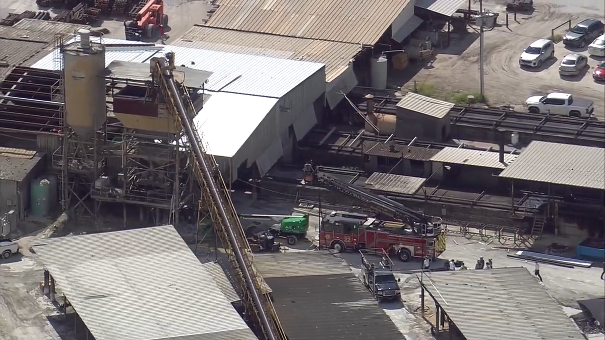 Worker rescued after falling into hopper at Winter Garden concrete facility