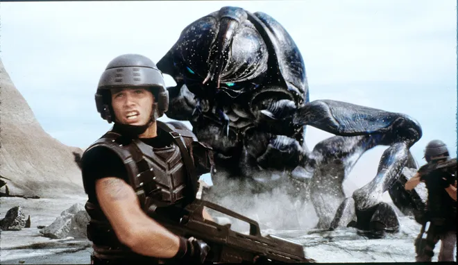 Casper Van Dien is one of the actors scheduled to appear at a "Starship Troopers" cast reunion this weekend at Ancient City Con.