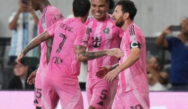 Messi logs 2 assists for Inter Miami in first match since retiring from international soccer :: WRAL.com