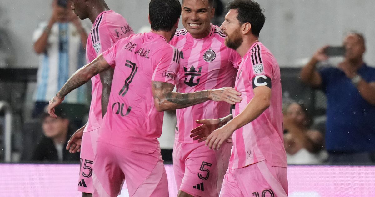 Messi logs 2 assists for Inter Miami in first match since retiring from international soccer :: WRAL.com