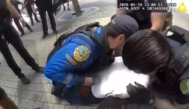 Bodycam footage shows Miami Police subduing suspect involved in beating, stabbing of woman in downtown Miami - WSVN 7News | Miami News, Weather, Sports