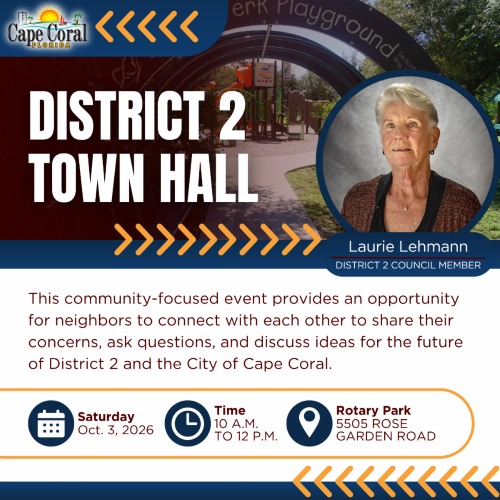 Council Member Lehmann Hosting District 2 Town Hall October 3
