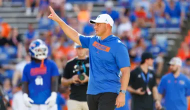 Sumrall not feeding into Florida football as favorites over Ole Miss