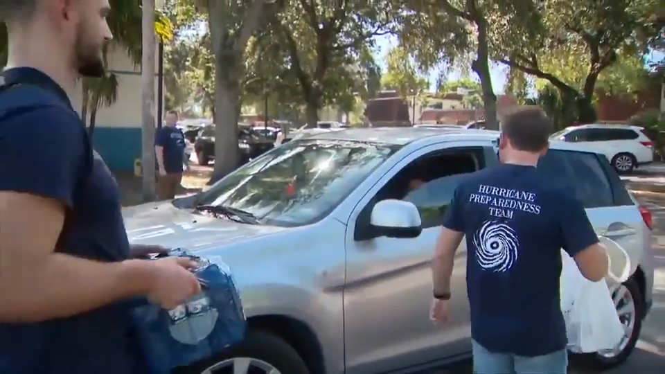Broward families receive free hurricane supplies at annual giveaway in Lauderhill - WSVN 7News | Miami News, Weather, Sports