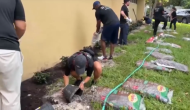 United Way Miami and M-DC Community Services Department work together to upgrade community center - WSVN 7News | Miami News, Weather, Sports