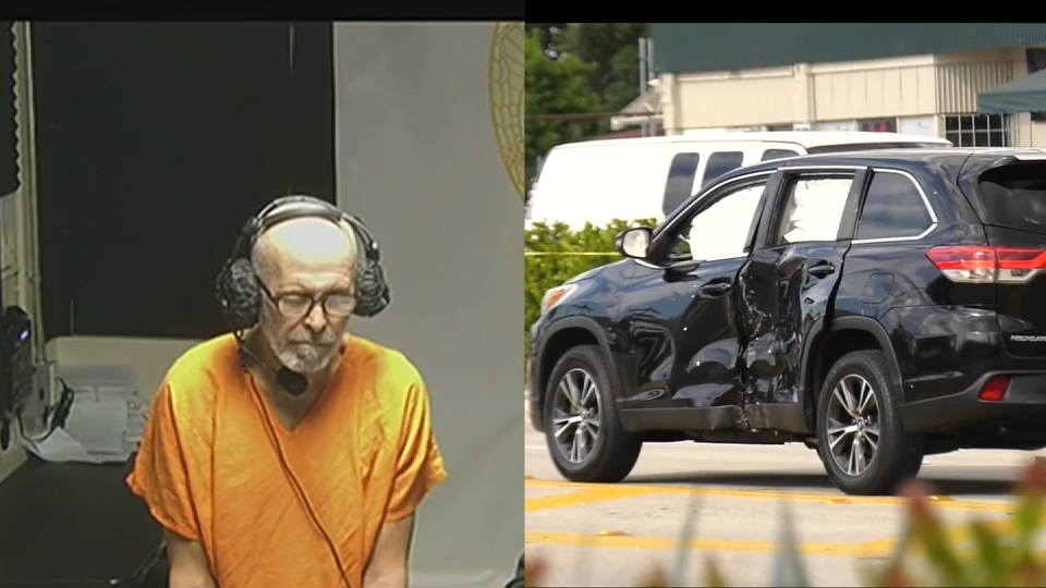Man charged with DUI faces judge after crashing into motorcycle, hospitalizing driver - WSVN 7News | Miami News, Weather, Sports