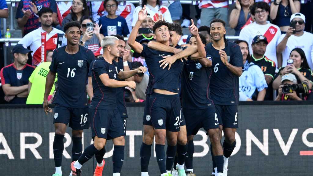 Orlando City's Justin Ellis scores in USMNT debut
