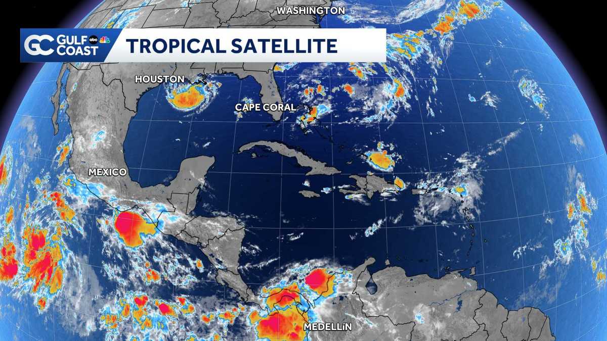 Tracking Tropical Depression 5: Maps, track, and spaghetti models