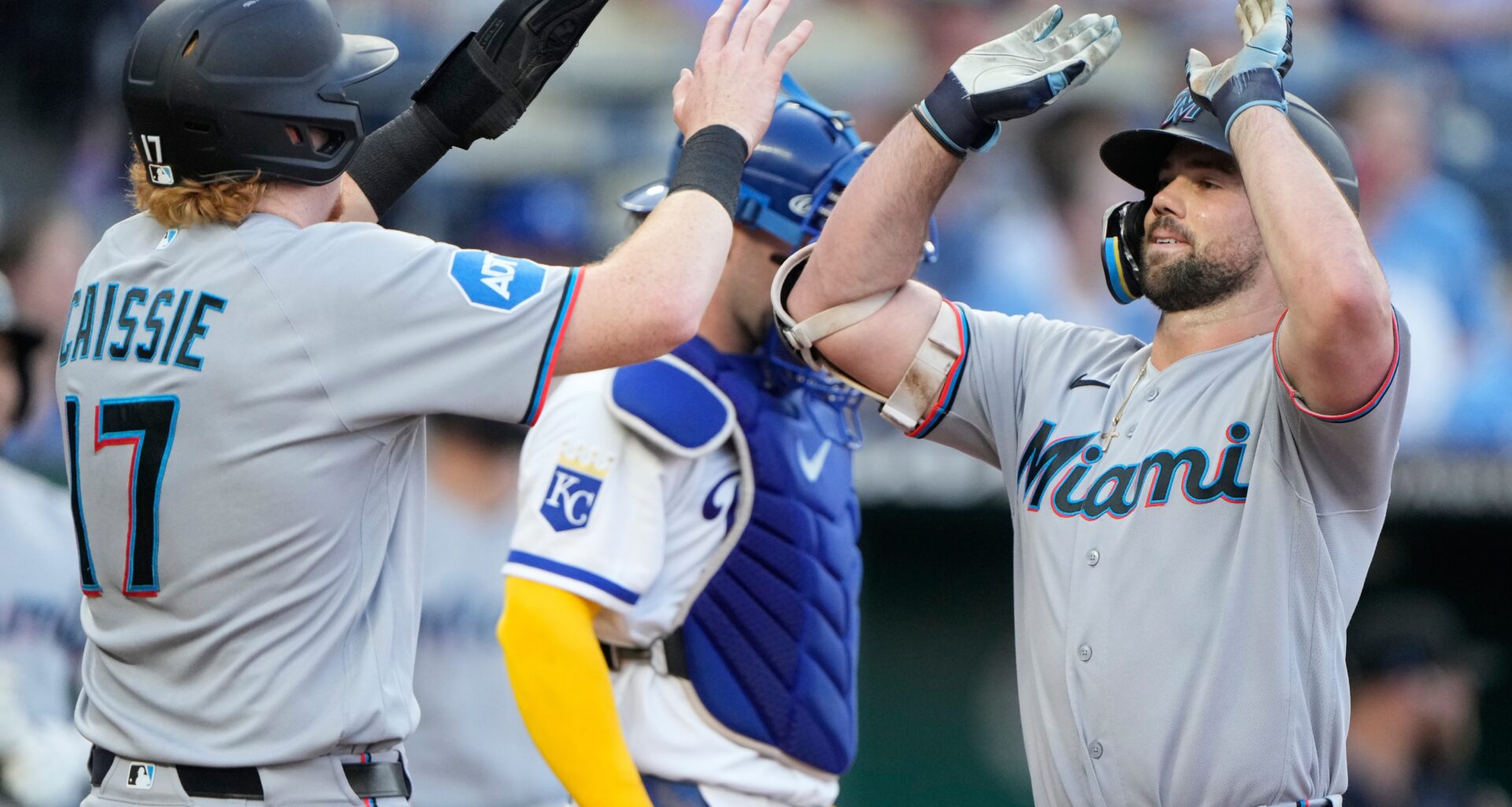 Graham Pauley drives in 4, Marlins defeat Royals – Sun Sentinel